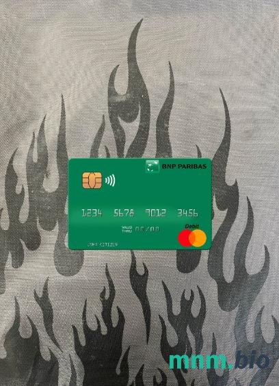 Mauritania BNP Paribas wygląd zdjęcia mastercard skan PSD + zdjęcie